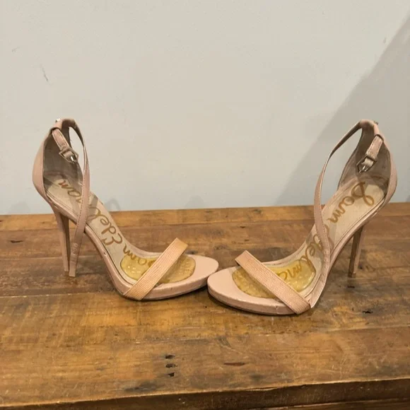 Sam Edleman Nude Strap Heels - Picture 4 of 6